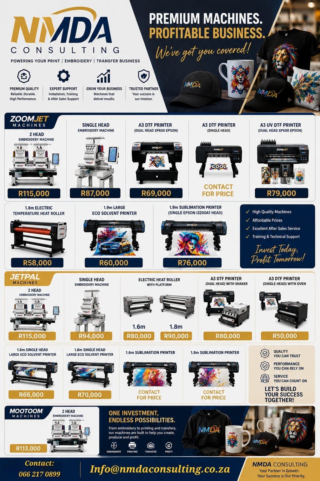 NMDA Consulting Machines